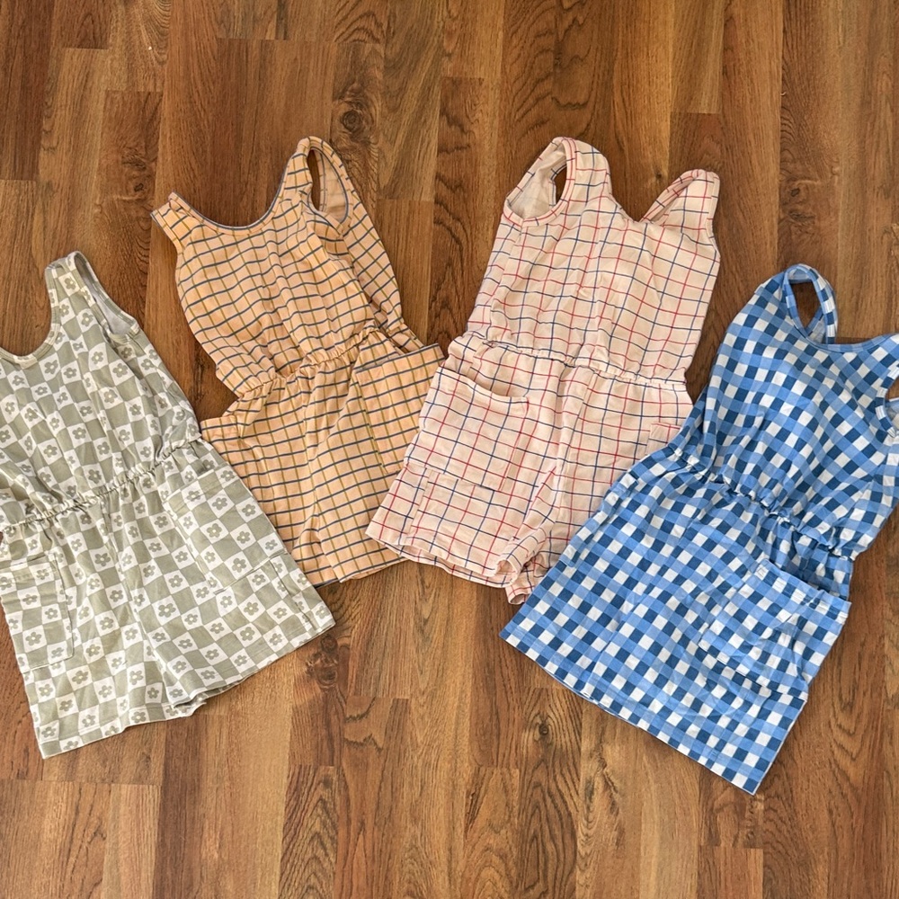 4 Alice + Ames Tank Shorties Size 5 and 6